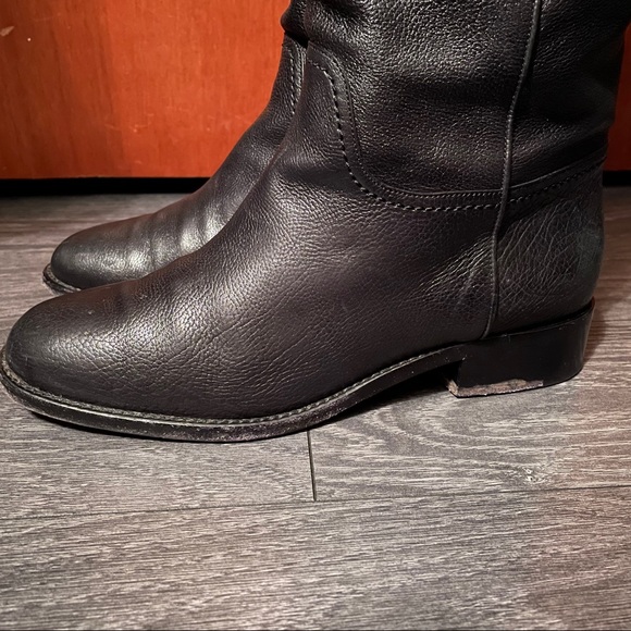 Chanel CC Black Riding High Boots size 39 - Picture 11 of 16